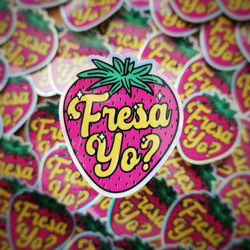 Fresa Yo? Holographic Sticker