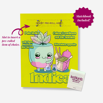 Indica Greeting Card w/Matchbook