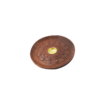 Wooden Incense and Cone Holder 4