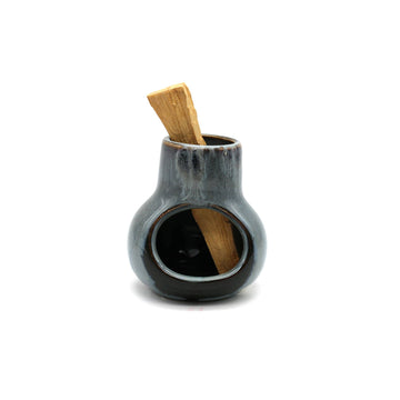 Black Chimney Incense Burner