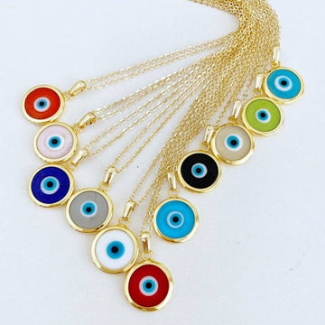 Murano Evil Eye Necklace, Evil Eye Jewelry, Glass Murano Bea