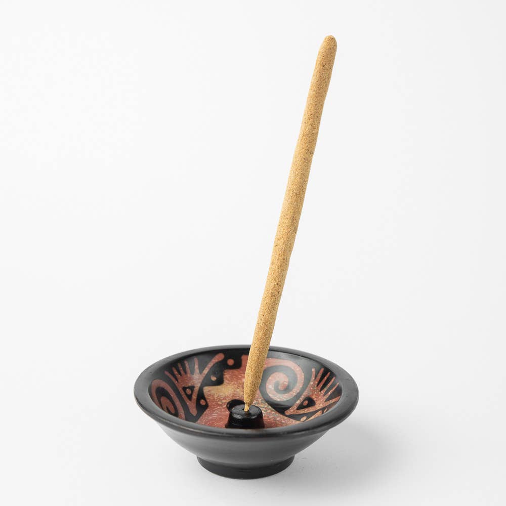 Chulucanas Ceramic Incense Holder Modelo Classico