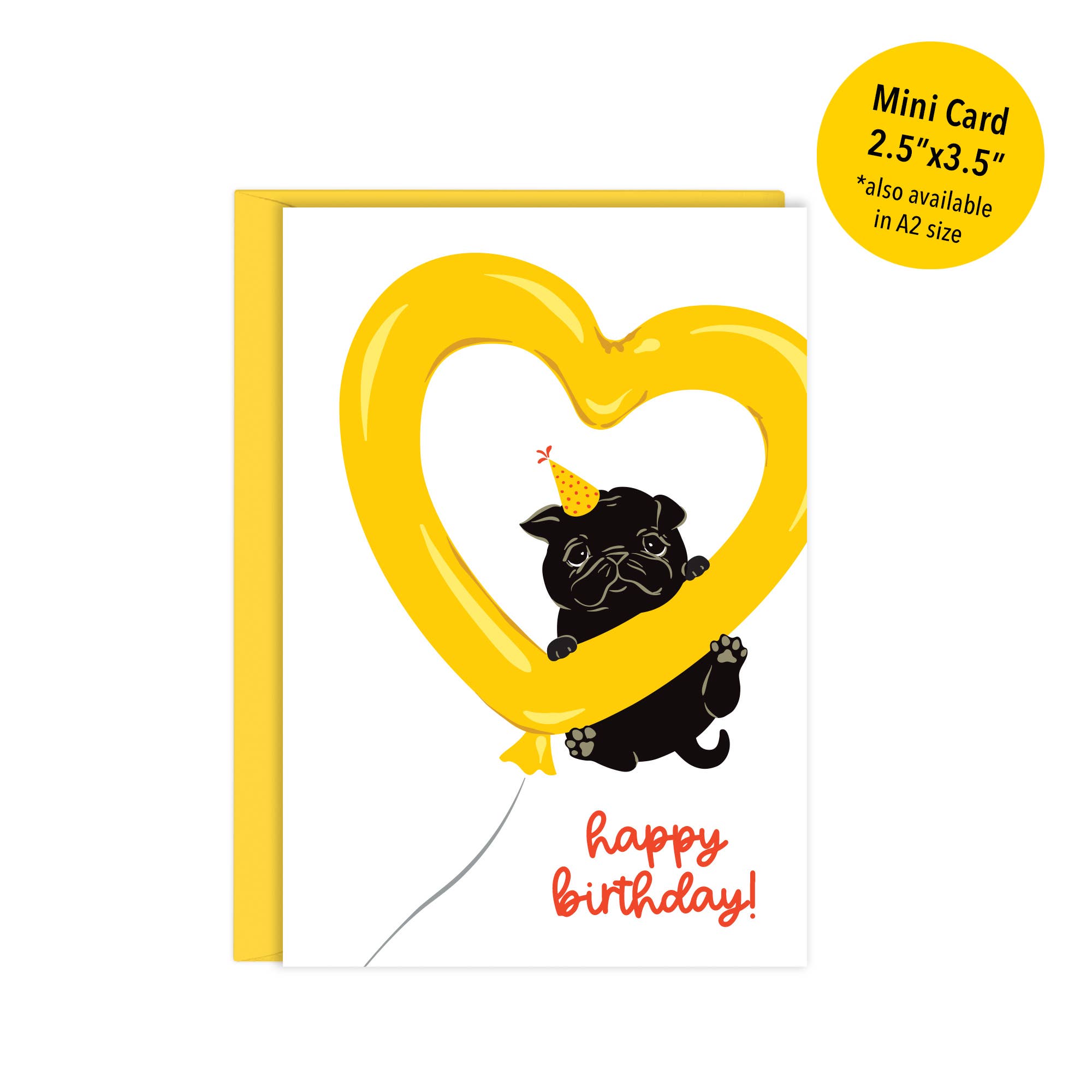 Mini Balloon Dog | Enclosure Size, Birthday Card